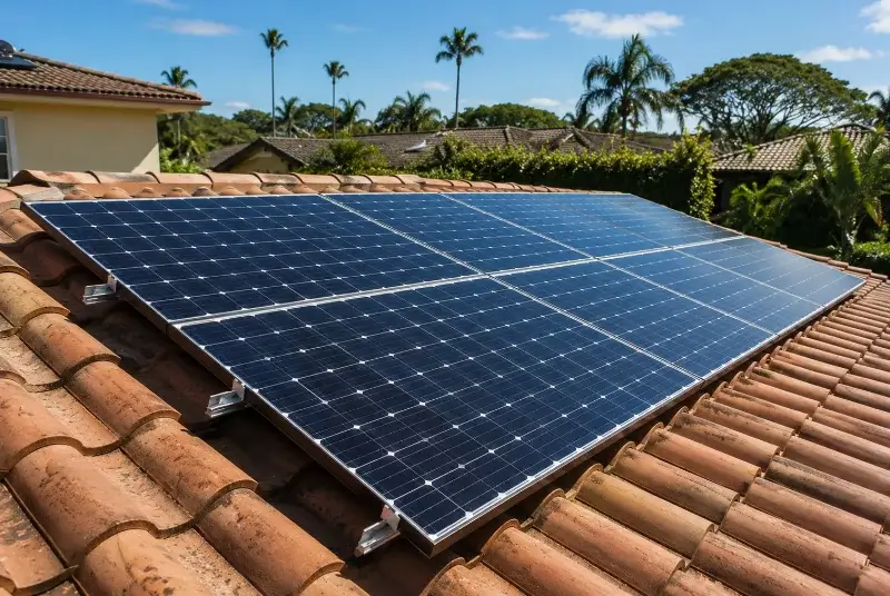 Installation de panneaux solaires à Prouvy